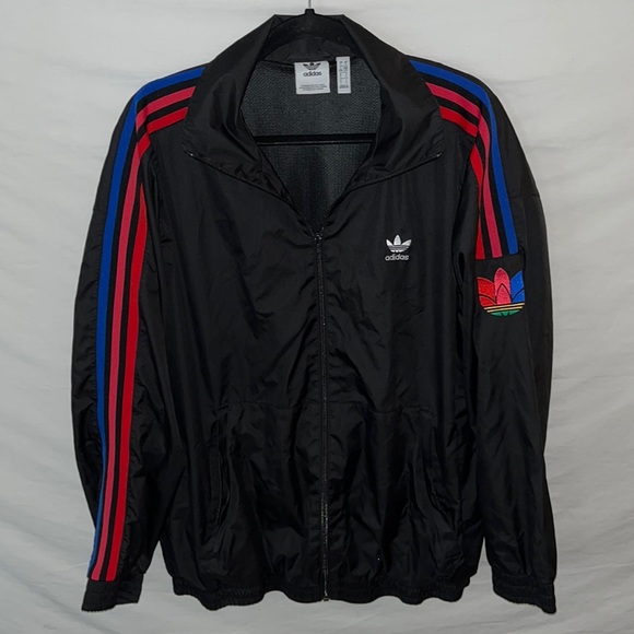 adidas Other - Old school Adidas windbreaker jacket, size Large